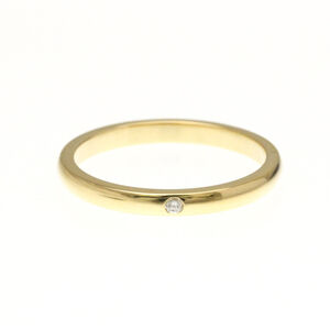 TIFFANY 18k Gold Diamond Ring